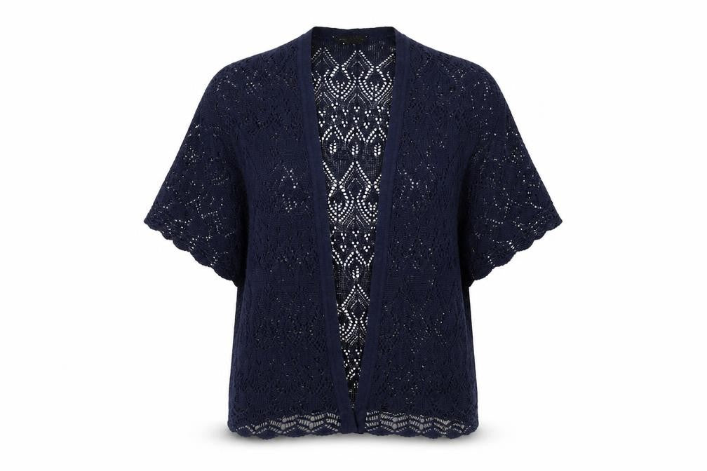 Dorothy Perkins Womens Blue  Knit Cardigan Jumper Size S