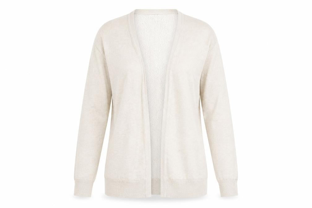 New Look Womens Beige  Knit Cardigan Jumper Size 10