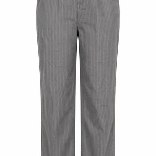 Carry Womens Grey Striped  Trousers  Size L L32 in