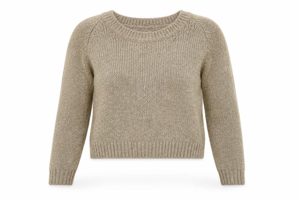 Front view of Divided women’s brown jumper, size UK 6