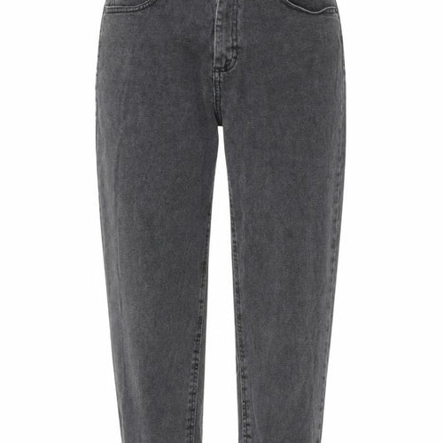 ASOS Womens Grey  Denim Mom Jeans Size 28 in L26 in