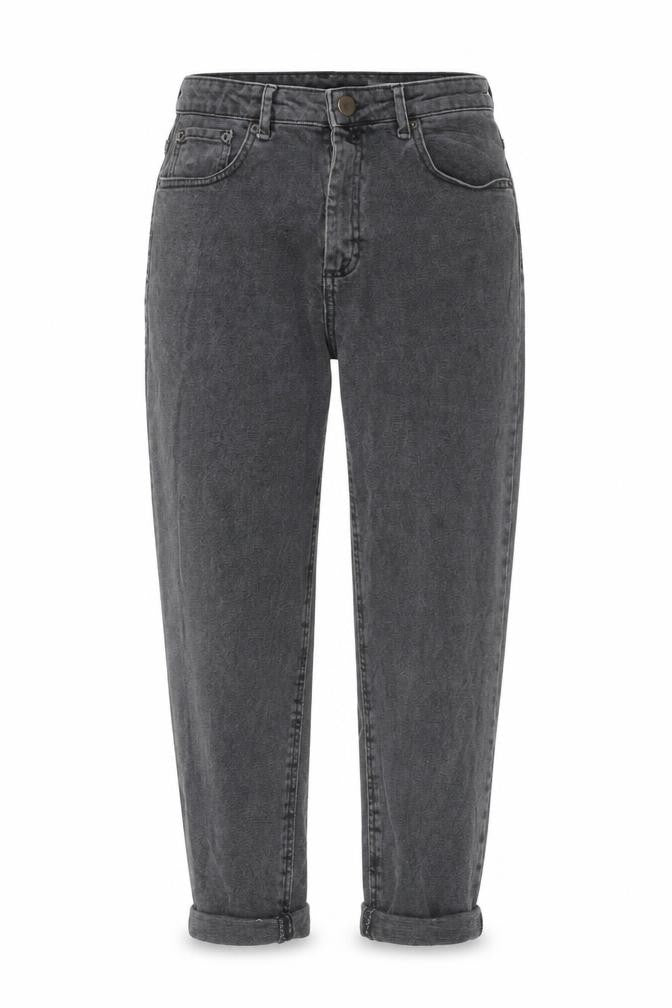 ASOS Womens Grey  Denim Mom Jeans Size 28 in L26 in