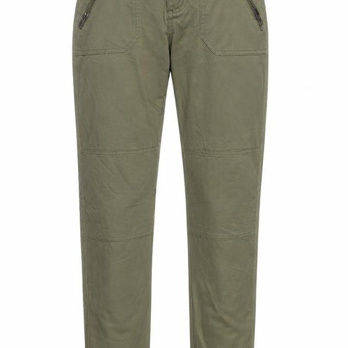 EDC Womens Green   Carrot Trousers Size 26 in L31 in