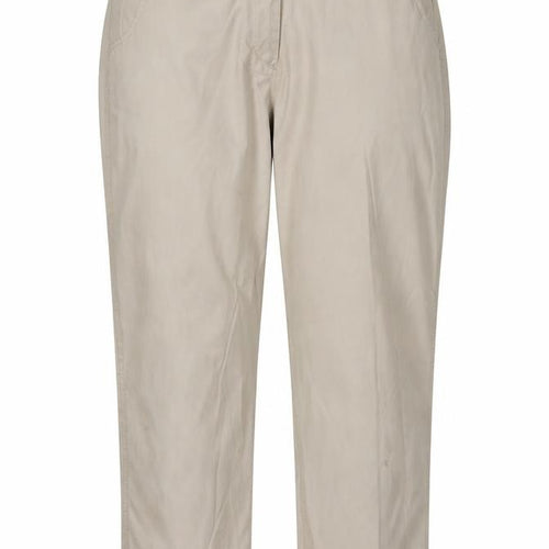 Hawkshead Womens Beige   Chino Trousers Size 16 L25 in