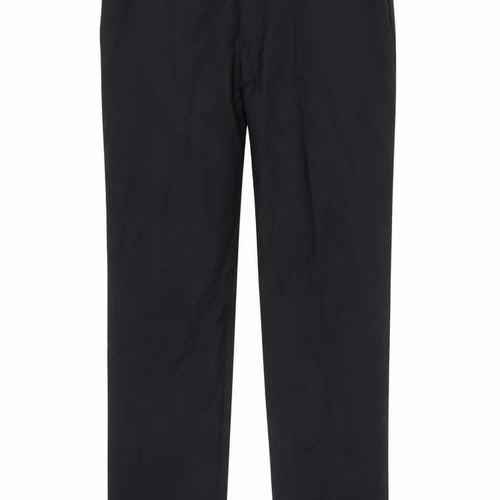 C&A Mens Black   Trousers  Size 34 in L28 in