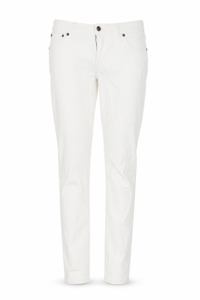 Preworn Womens Silver   Skinny Jeans Size 28 L32 in