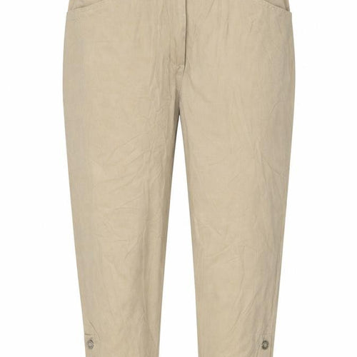 JOHN F. GEE Womens Beige   Trousers  Size 36 L26 in