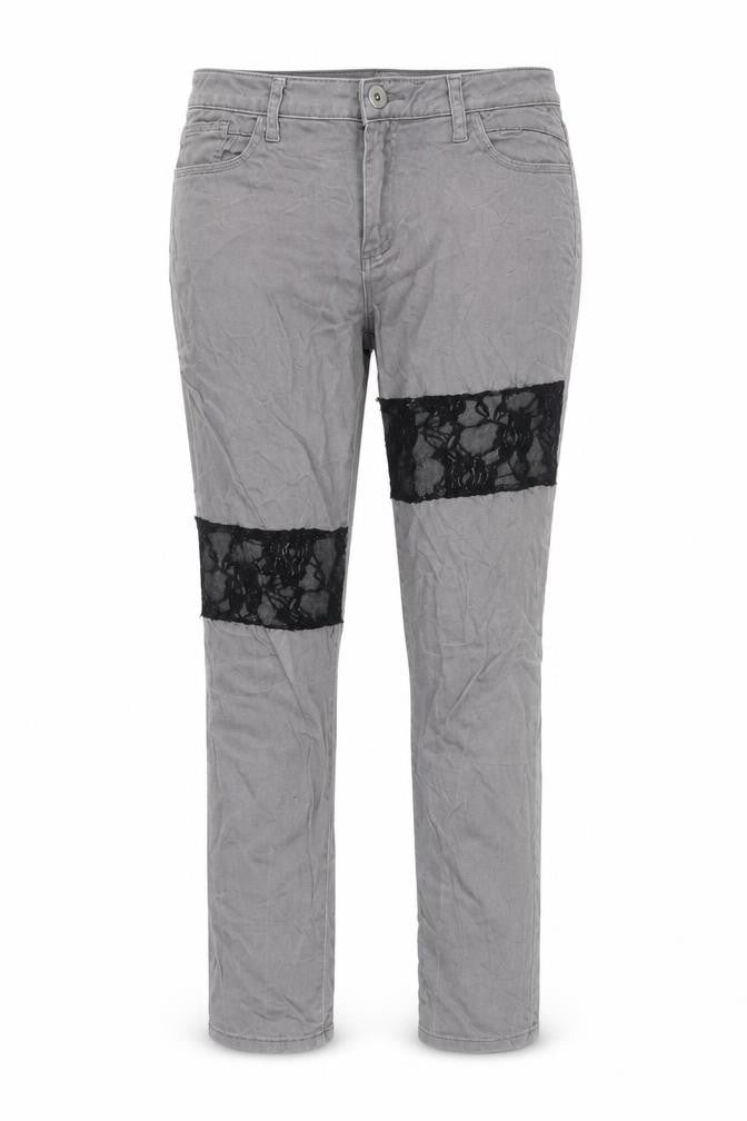 Bpc Womens Grey   Skinny Jeans Size 12 L30 in