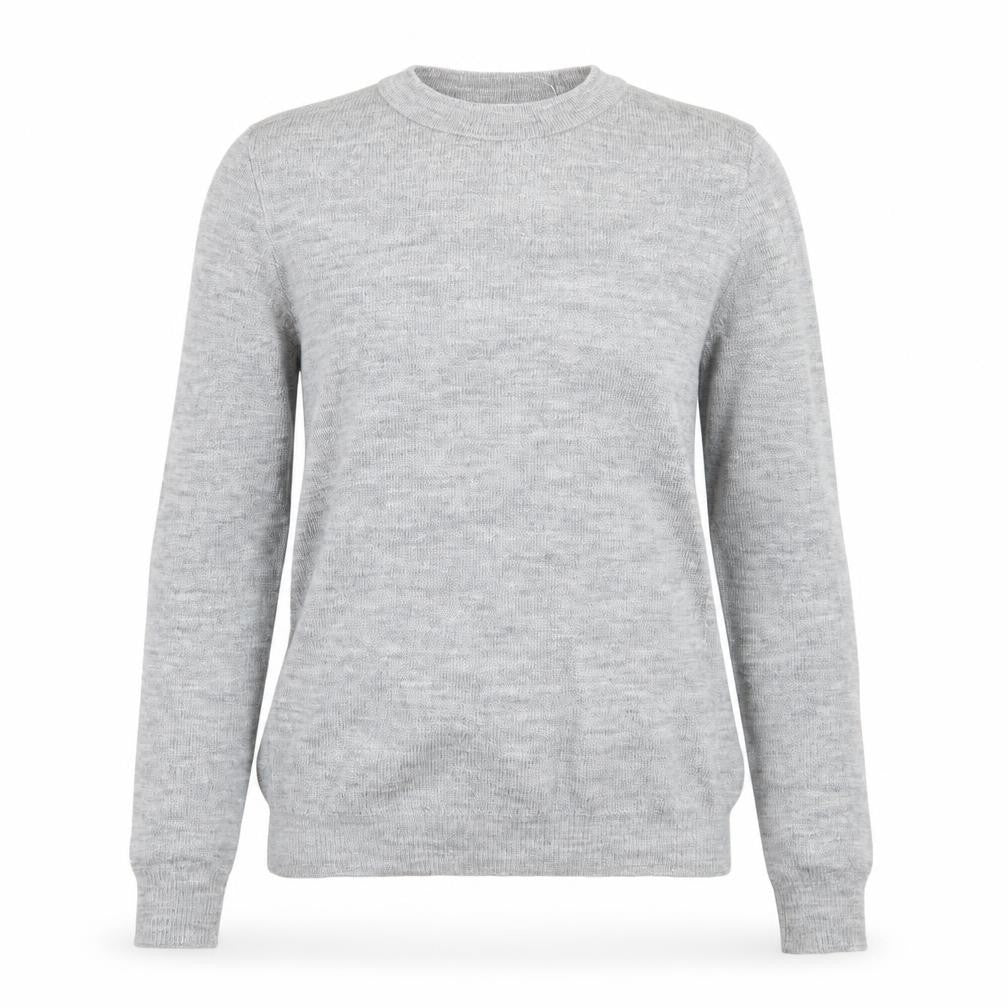 Front view of Zara women’s grey jumper, size S