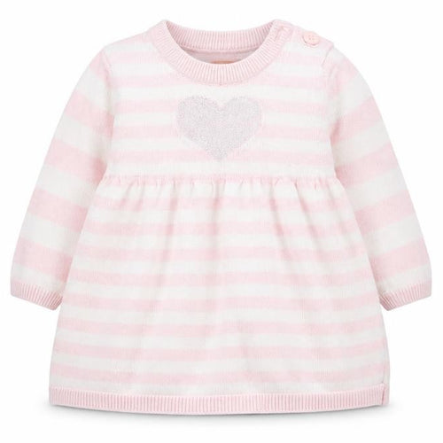 Debenhams Girls Pink Striped  A-Line  Size 0-3 Months