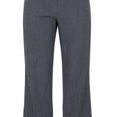 Helena Vera Womens Grey   Trousers  Size 10 L28 in