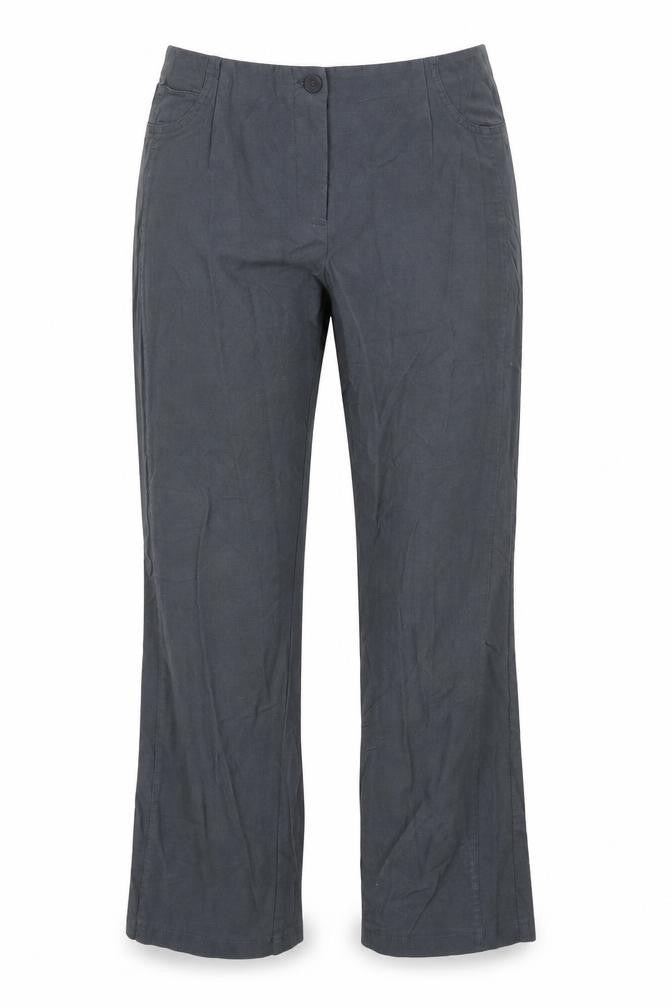 Helena Vera Womens Grey   Trousers  Size 10 L28 in