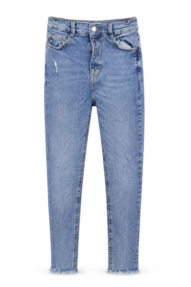Pull&Bear Womens Blue  Denim Skinny Jeans Size 4 L27 in