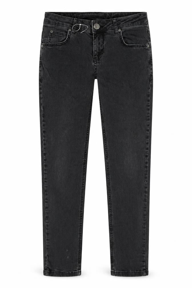 hound Girls Grey  Damask Straight Jeans Size 12 Years