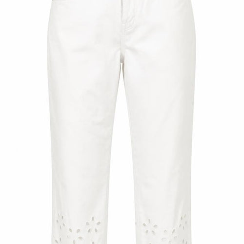 Kaleidoscope Womens White  Denim Straight Jeans Size 12 L24 in