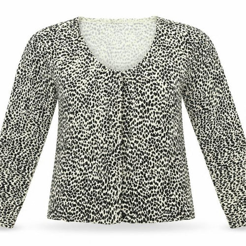 George Womens Multicoloured Animal Print  Cardigan Jumper Size 12