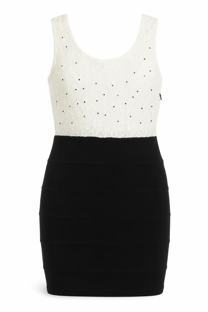 Front view of Cameo Rose women’s multicoloured bodycon, size S