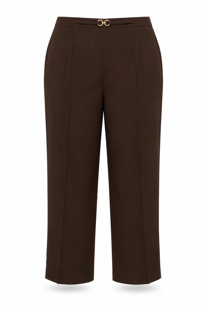Damart Womens Brown   Trousers  Size 16 L28 in