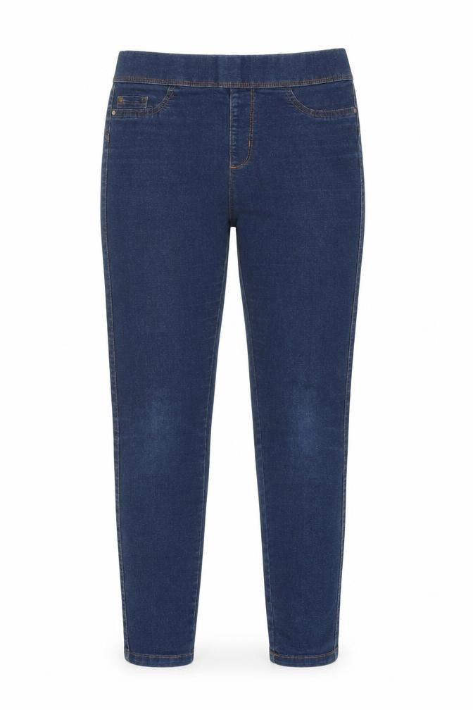 Denim & Co. Womens Blue   Straight Jeans Size 10 L27 in