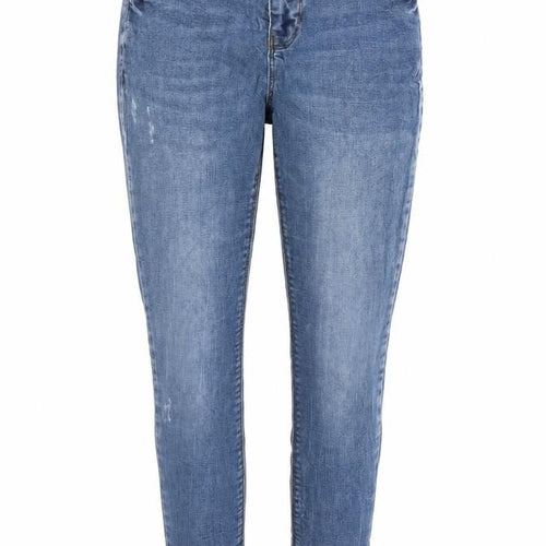 Denim & Co. Womens Blue   Straight Jeans Size 12 L27 in