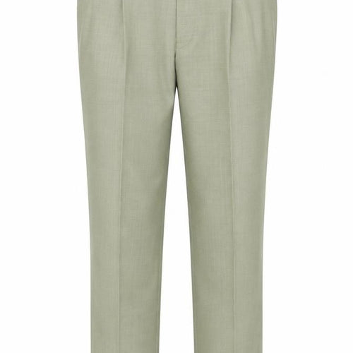 M&S Womens Beige Check  Trousers  Size 38 L31 in
