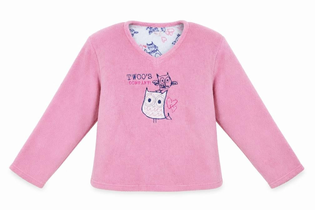 Front view of Primark women’s pink jumper, size M, - twoos company, loungewear