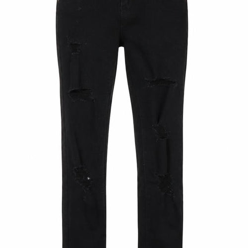 New Looj Girls Black   Skinny Jeans Size 12 Years