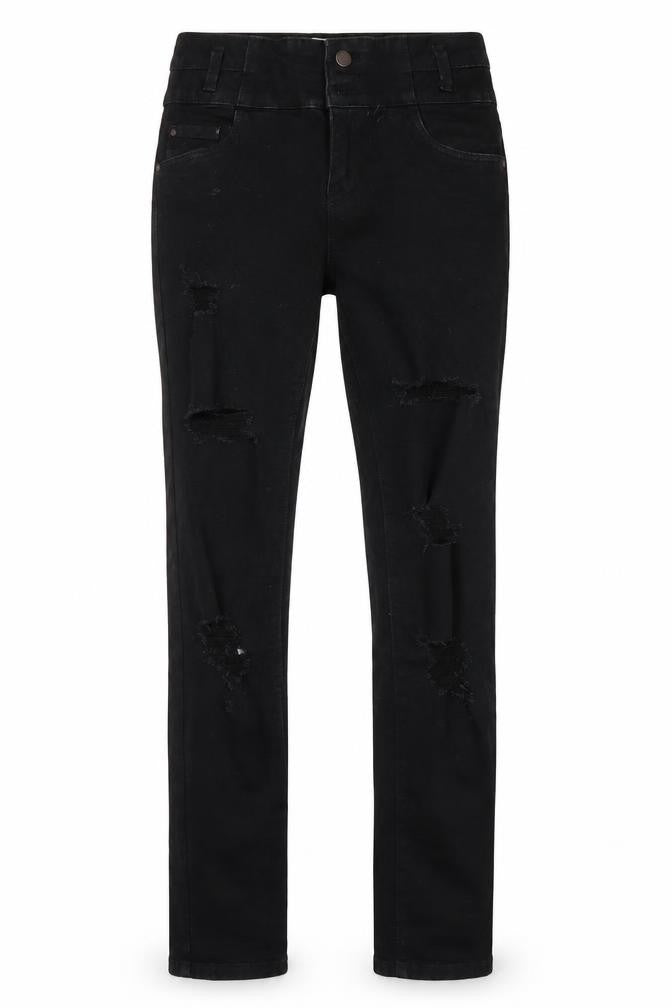 New Looj Girls Black   Skinny Jeans Size 12 Years