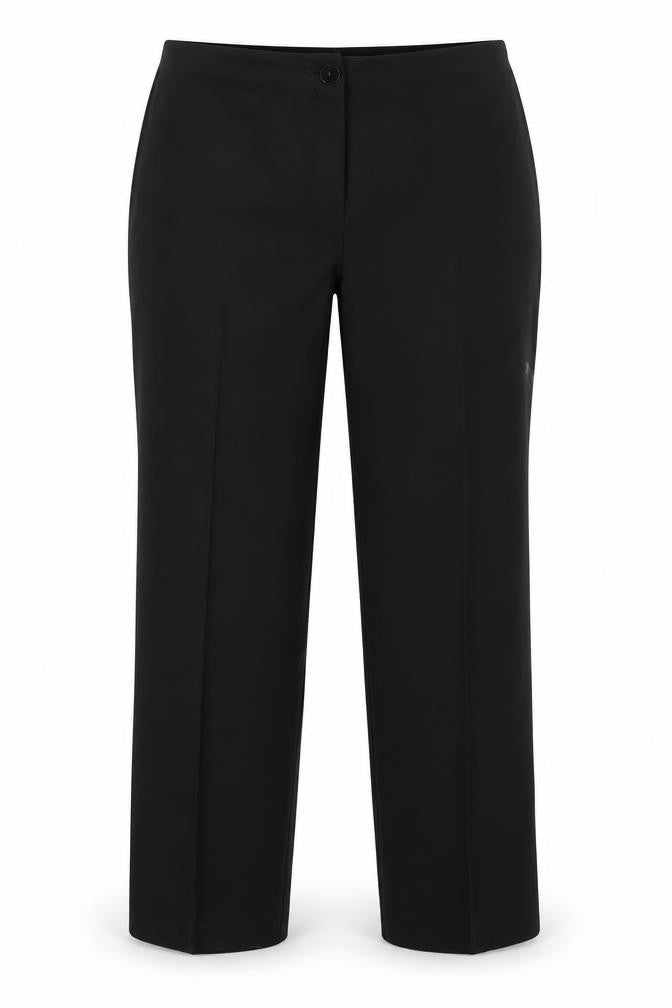 M&S Womens Black   Trousers  Size 14 L28 in