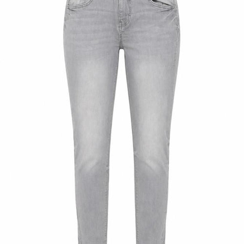 Denim & Co. Womens Grey   Skinny Jeans Size 10 L28 in