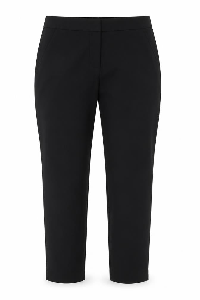 Papaya Womens Black   Trousers  Size 14 L27 in