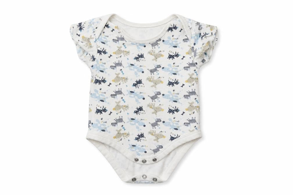 Babaluno Baby White   Babygrow One-Piece Size 3-6 Months
