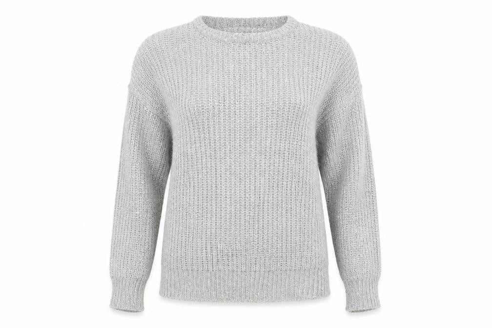 Atmosphere Womens Grey   Pullover Jumper Size 8