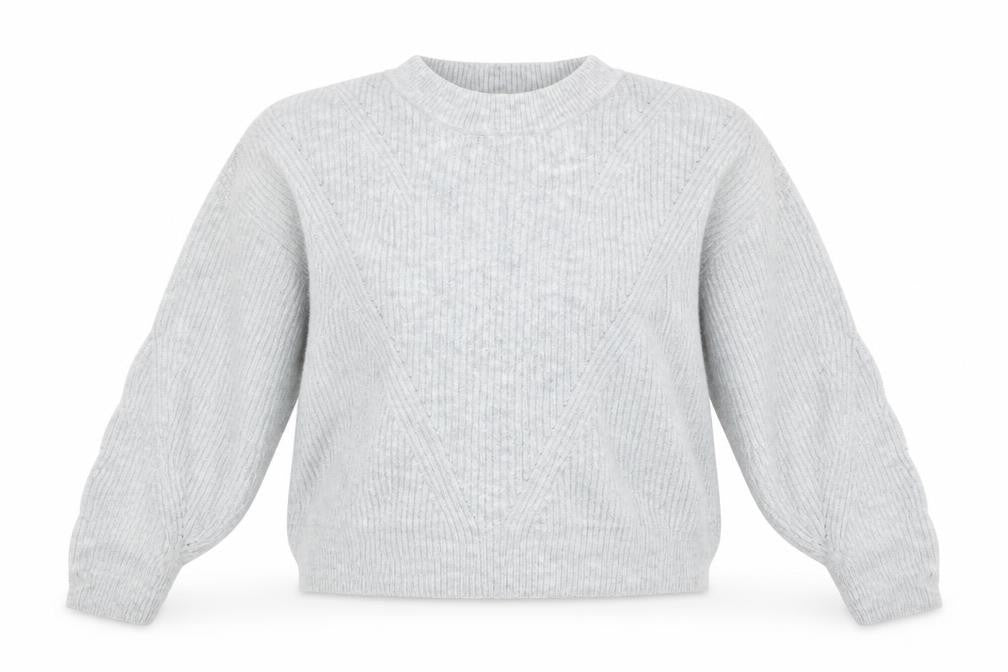 Topshop Womens Grey   Pullover Jumper Size M