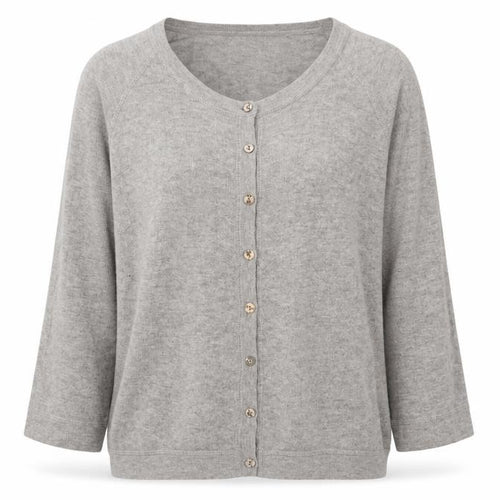 New Scotland Womens Beige   Cardigan Jumper Size S