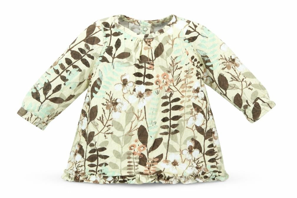 Front view of Next girls’ multicoloured floral fit & flare, size 3-6, months