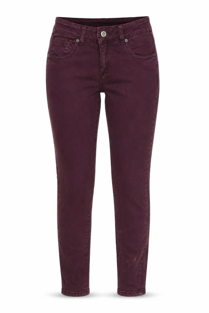 MONDAY Womens Red  Denim Skinny Jeans Size M L26 in