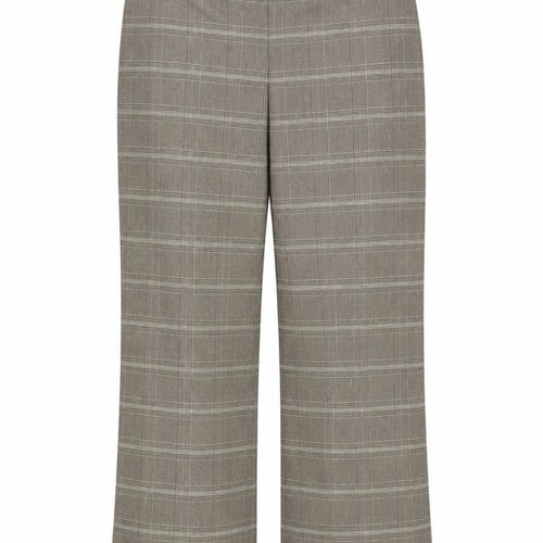 eVIE Womens Beige Geometric  Trousers  Size 16 L29 in
