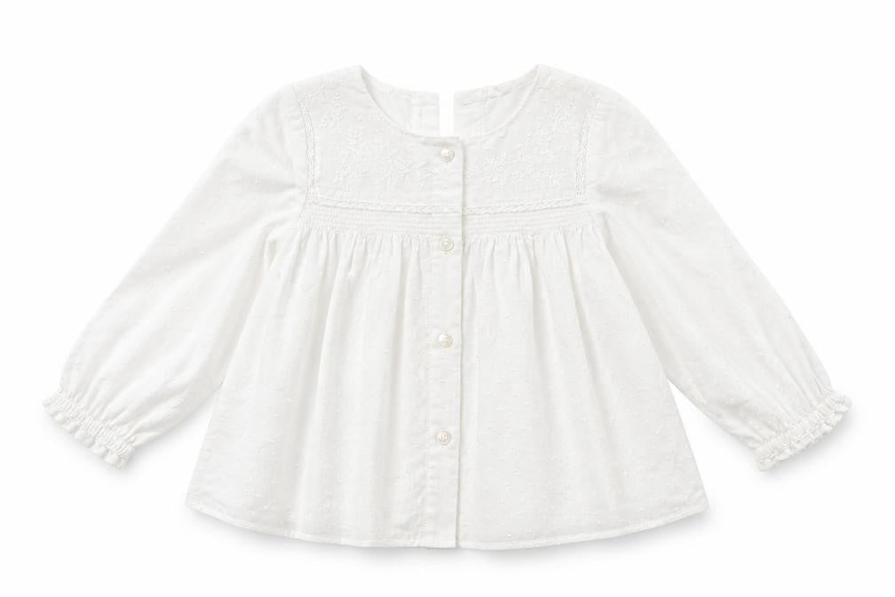 Tu Baby White   Basic Button-Up Size 18-24 Months