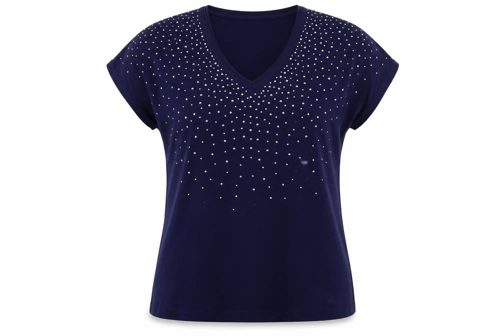 Marble   Womens Blue   Basic Polo Size L