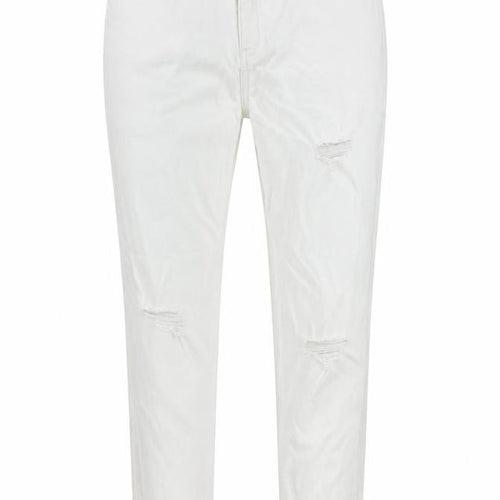 F&F  Womens White   Straight Jeans Size 28 in L26 in
