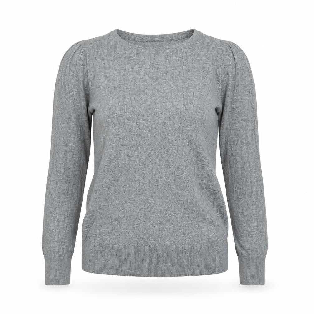 H&M Womens Grey   Basic Blouse Size S