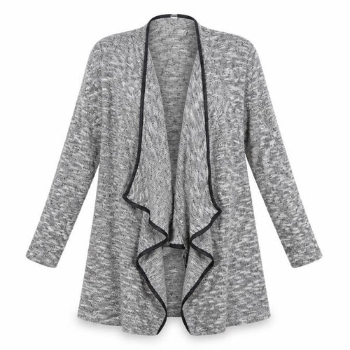 Miss Selfridge Womens Grey  Knit Cardigan Jumper Size S