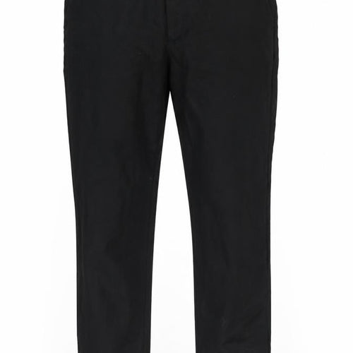 Bellfield Mens Black   Trousers  Size 30 L27 in