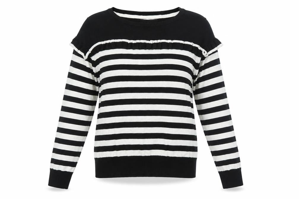 Red Herring Womens Multicoloured Striped  Pullover Jumper Size 12