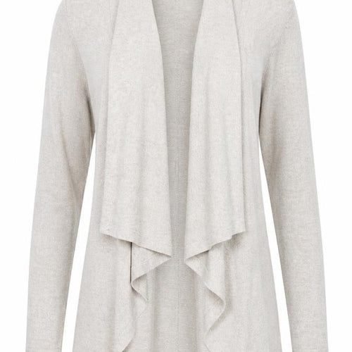 WAT G Womens Beige   Cardigan Jumper Size S  - Waterfall Cardigan