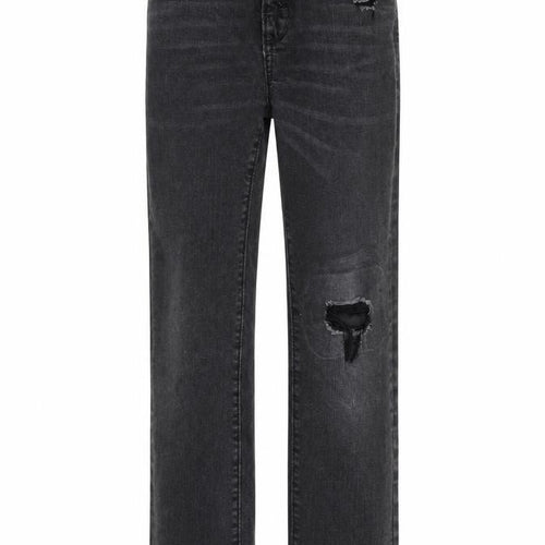Old Navy Girls Black   Straight Jeans Size 12 Years - Distressed Jeans
