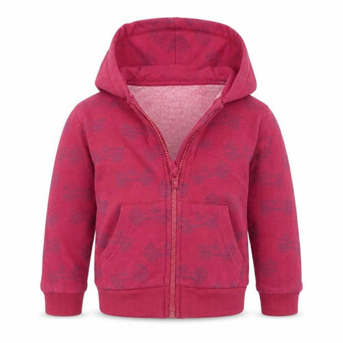 M &Co KIds Boys Brown Geometric  Jacket  Size 18-24 Months  - Car print