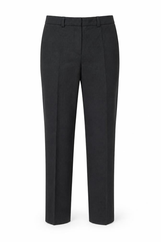 M&S  Womens Grey Animal Print  Trousers  Size 8 L26 in