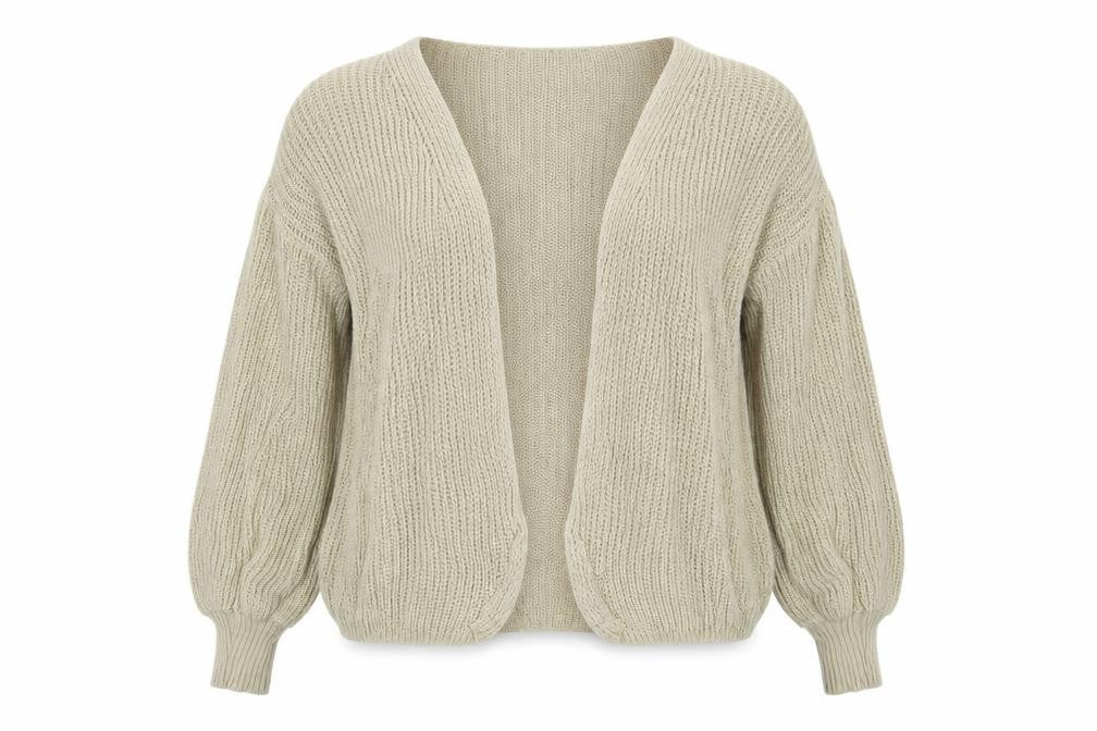 I SAW IT FIRST Womens Beige   Cardigan Jumper Size 12